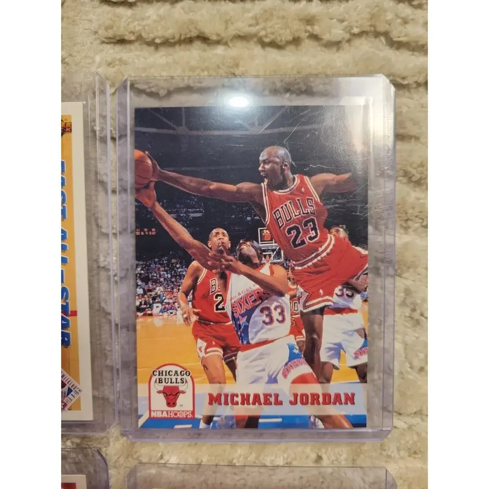 Michael Jordan Lot 9 Cards upper deck Chicago Bulls Basketball Cards